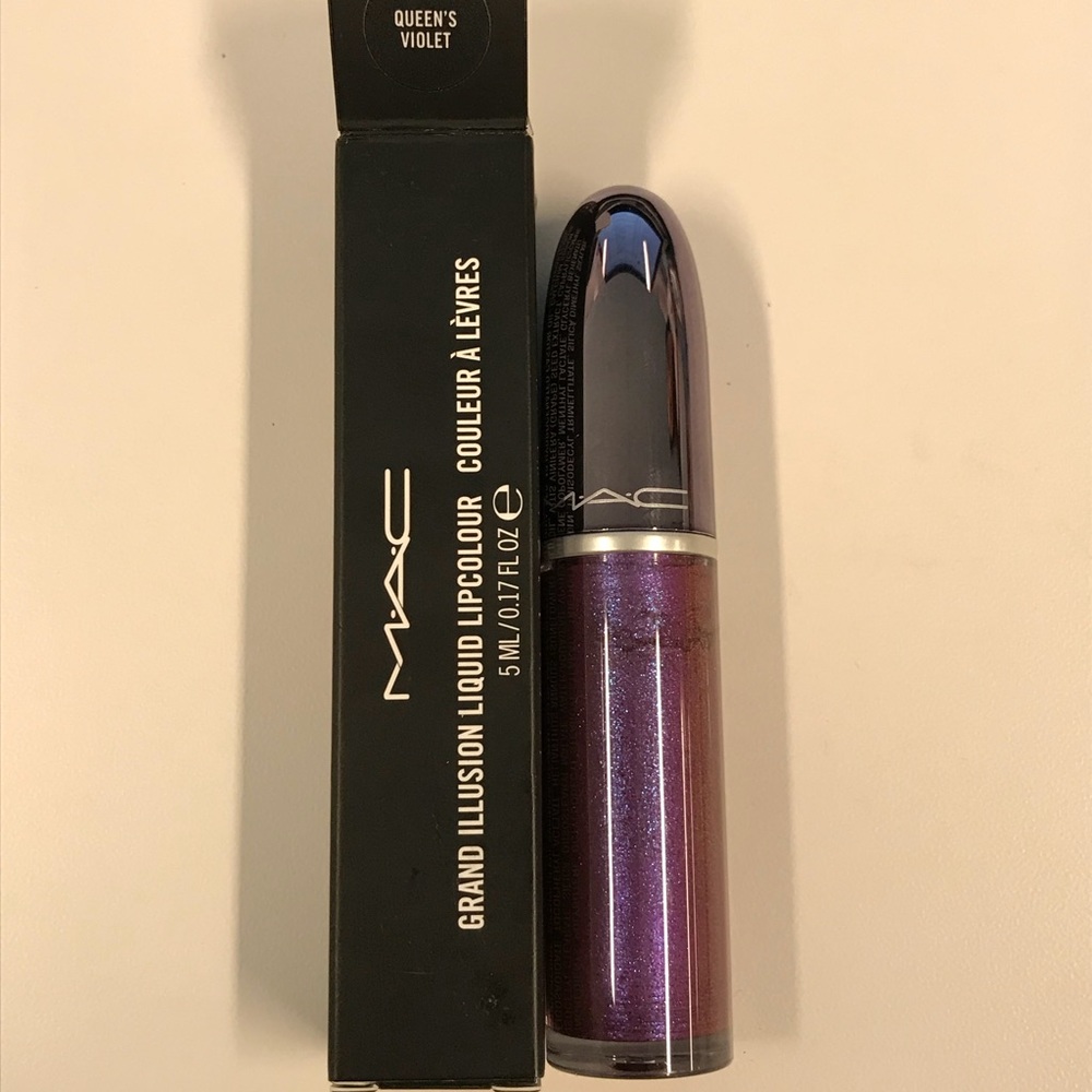 MAC Queen’s Violet lipgloss, new in box